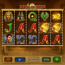 SpinMama - Book of Dead Pokie Game - Ancient Egypt Theme
